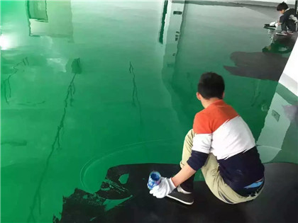 乌海下面给你一份环氧地坪漆施工的完整流程